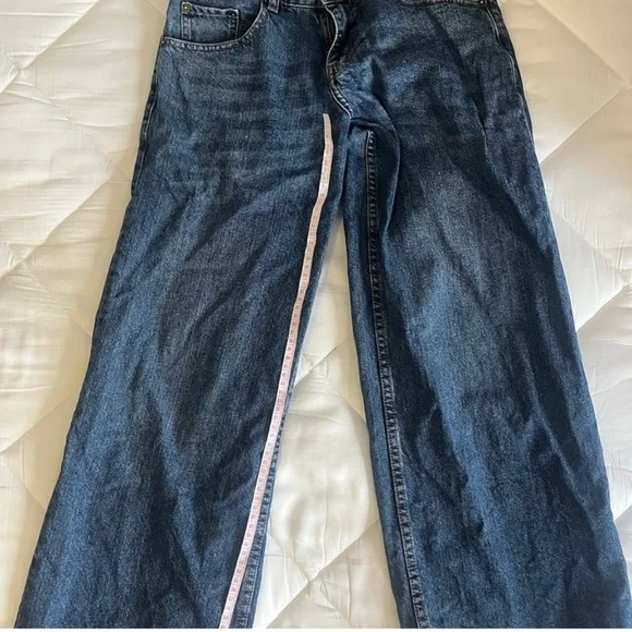 Motel Rocks Blue Denim Jeans - Picture 3 of 3